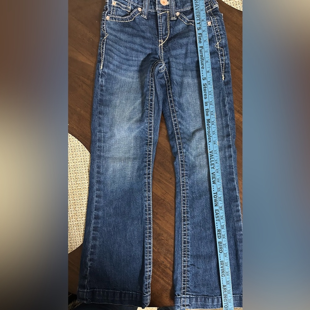 Ariat young girls Dark Blue , Boot Cut Jeans - Picture 9 of 11